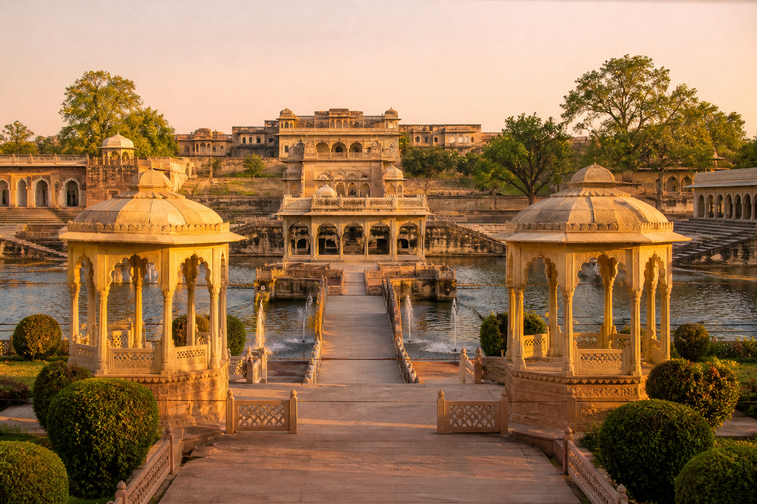 Deeg Palace heritage place